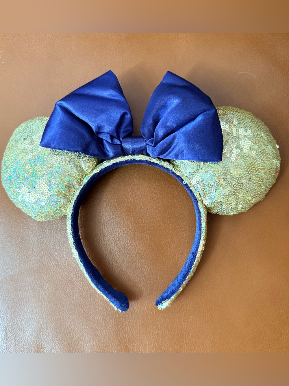 Sparkling Disney Ear Headbands - Gold, Blue, Light Blue - Picture 5 of 6